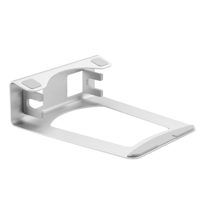 StarTech.com Laptop Stand - 2-in-1 Laptop Riser Stand or Vertical Stand - Ideal for Ultrabooks & MacBook Pro/Air - Ergonomic Angled Notebook Holder for Office Desk - Silver, Aluminum