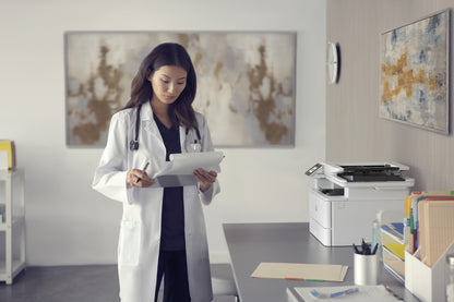 HP LaserJet Pro 4102fdn Multifunction Black and white Printer, Ethernet Only; Copier, Scanner