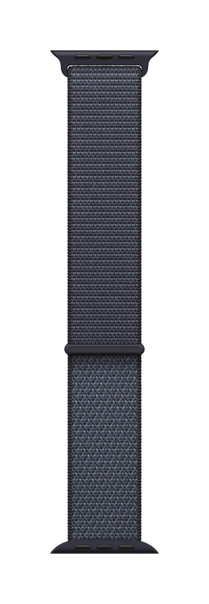 Apple MFFC4ZM/A smart wearable accessory Band Blue Nylon, Recycled polyester, Spandex
