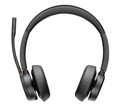Poly Voyager 4320 UC Stereo USB-A Headset +BT700 USB-A Adapter +Charging Stand