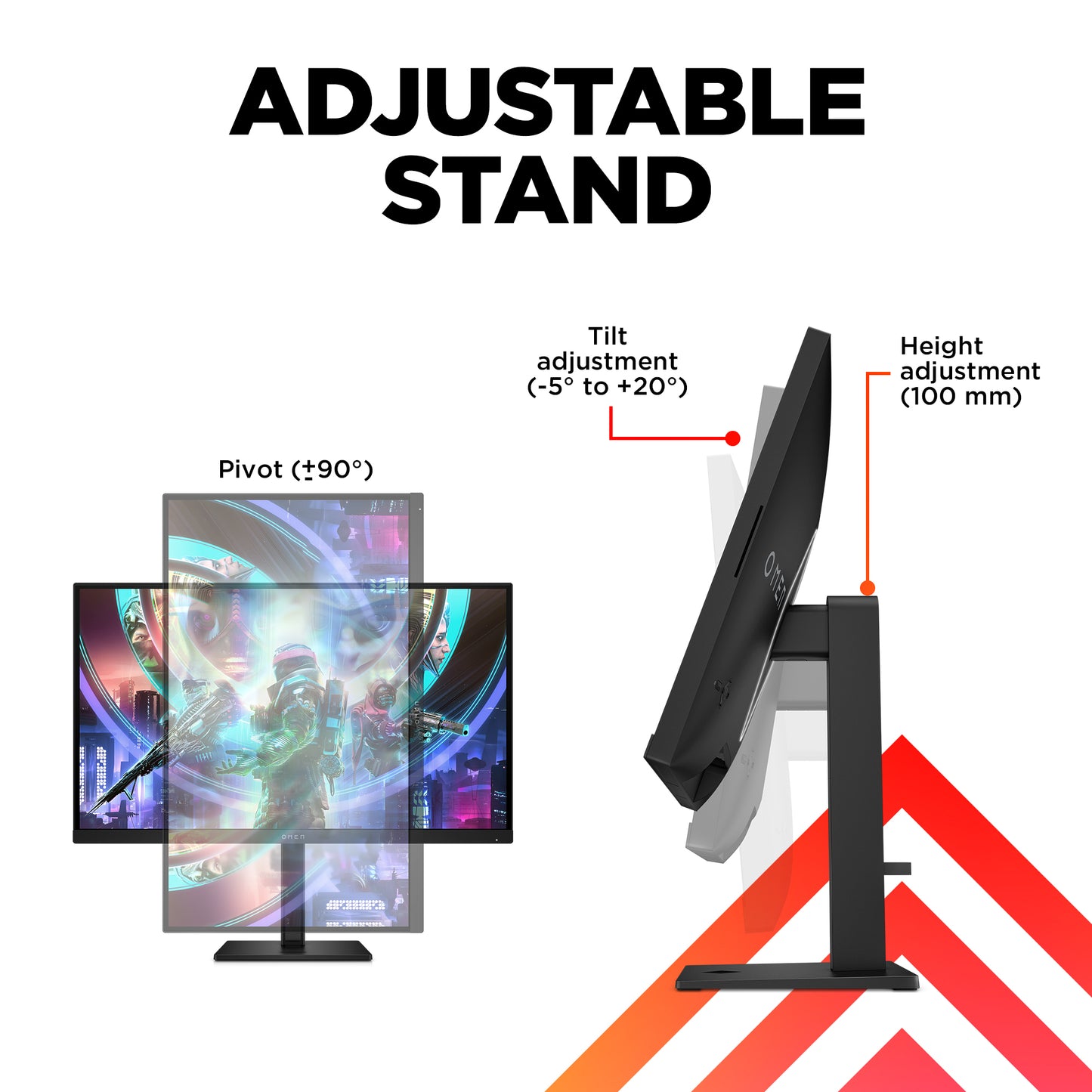 OMEN by HP 27 inch QHD 240Hz Gaming Monitor - OMEN 27qs