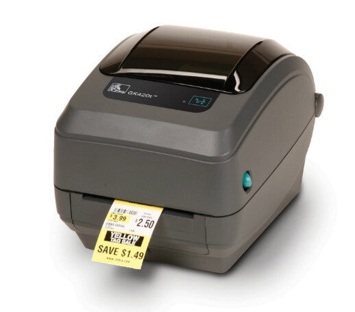 Zebra GK420t label printer Thermal transfer 203 x 203 DPI 127 mm/sec Wired Ethernet LAN