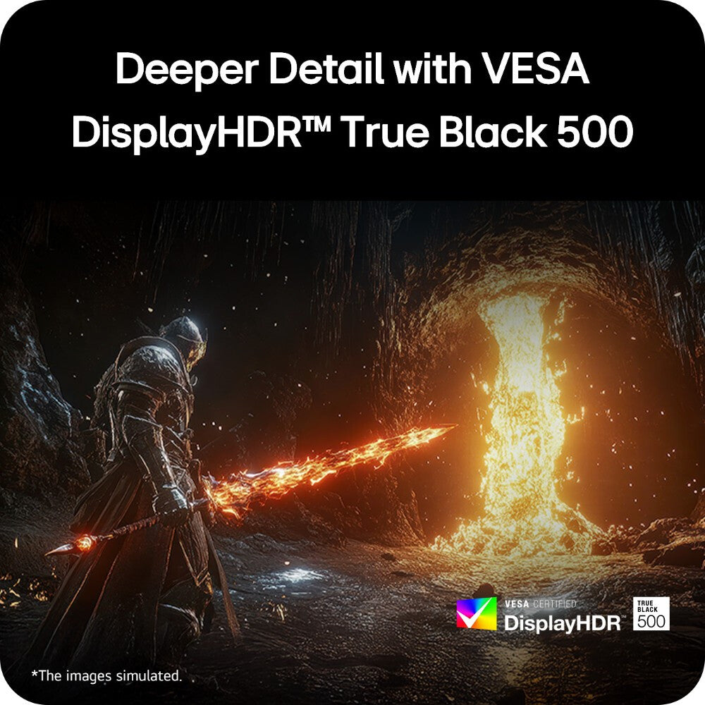 LG UltraGear GX7 WOLED 27-inch 4th Gen. QHD Gaming Monitorㅣ27GX790B with Dual-Mode(720Hz@HD, 540Hz@QHD), 0.02ms(GtG), DP2.1, VESA DisplayHDR™ True Black 500