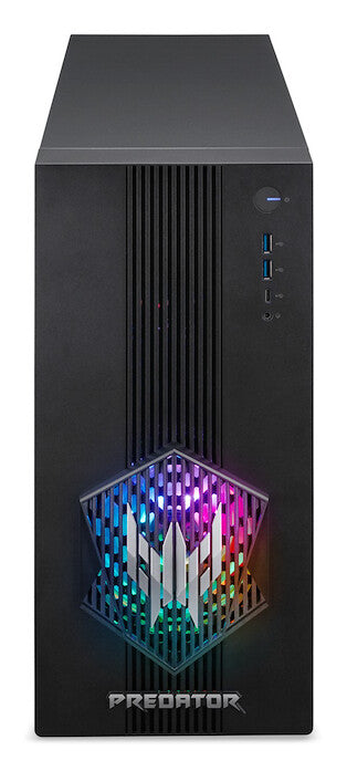 Acer Predator PO3-665 Gaming Desktop - Intel Core i5-14400F, 16GB RAM, 512GB SSD, NVIDIA GeForce RTX 5070, Windows 11, Black