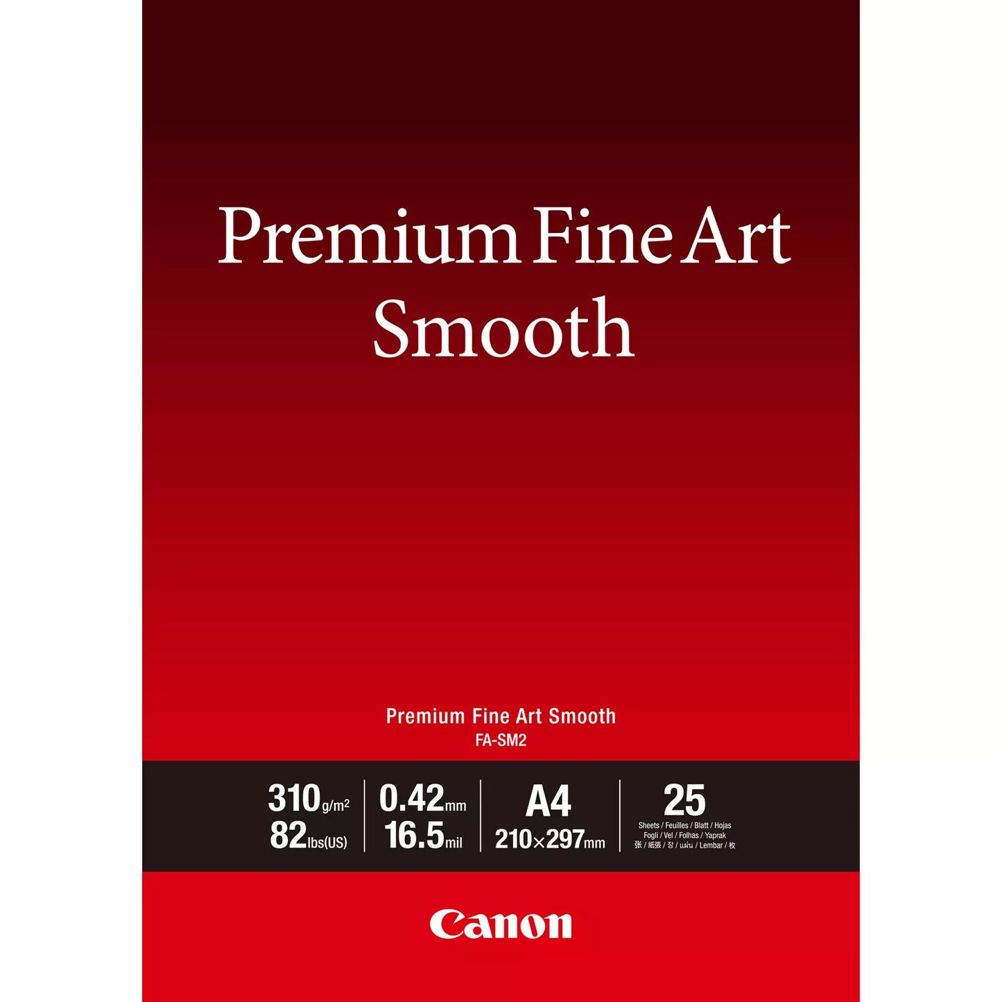 Canon FA-SM 2 A4 White Smooth