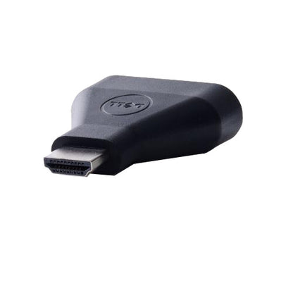 DELL 492-11681 cable gender changer 19-pin HDMI-A M 24-pin DVI FM Black