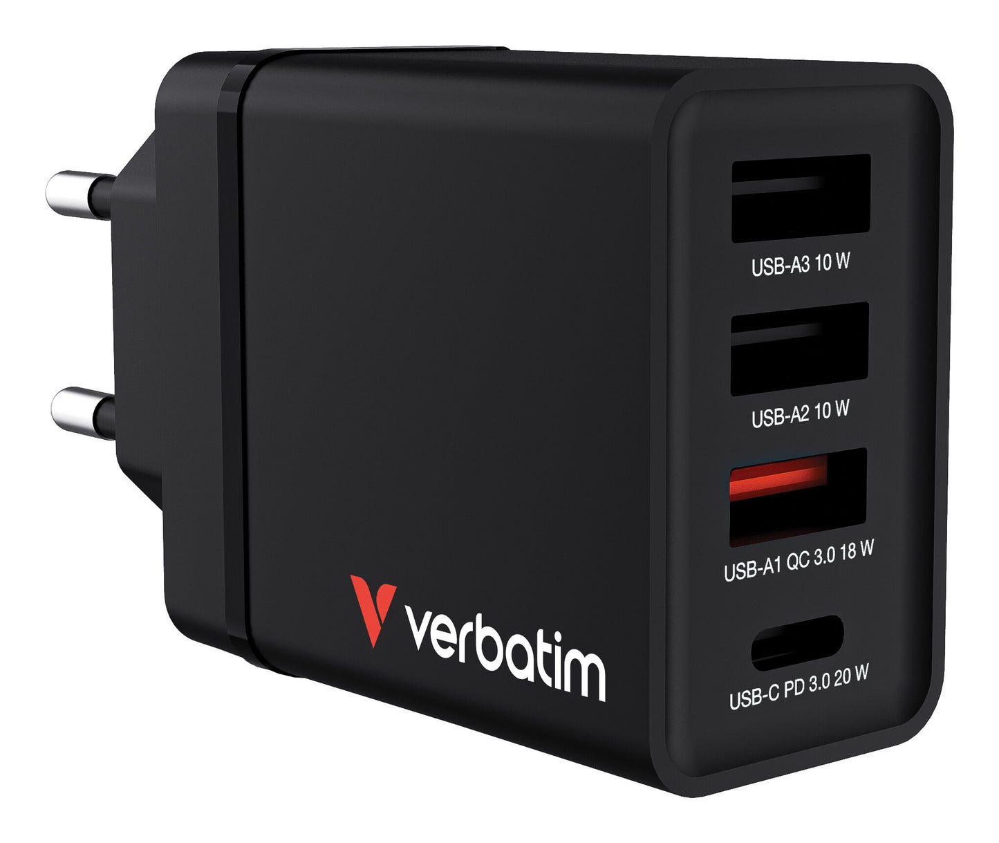 Verbatim 49700 mobile device charger Universal Black AC Fast charging Indoor