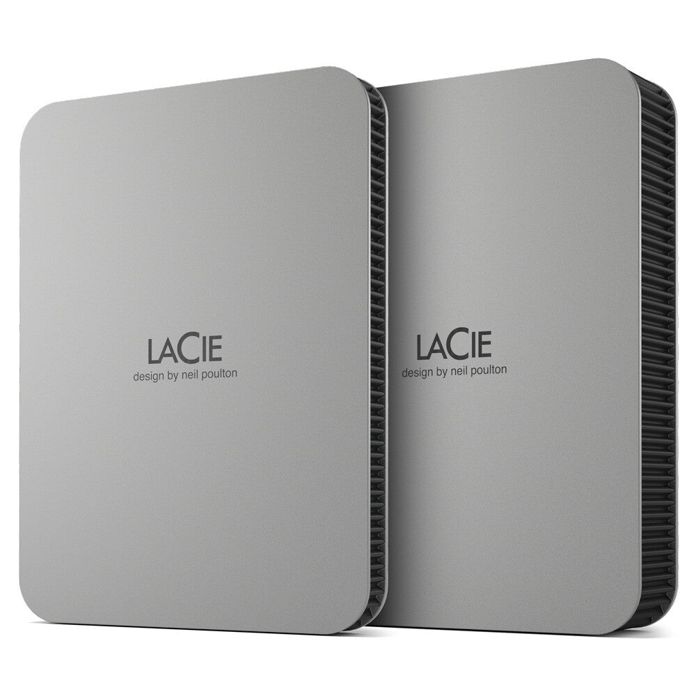 LaCie Mobile Drive (2022), 5TB, USB 3.2 Gen 1 (3.1 Gen 1), Silver