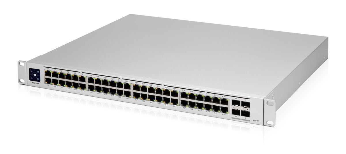 Ubiquiti UniFi Pro 48 PoE Managed L2/L3 Gigabit Ethernet (10/100/1000) Power over Ethernet (PoE) 1U Silver