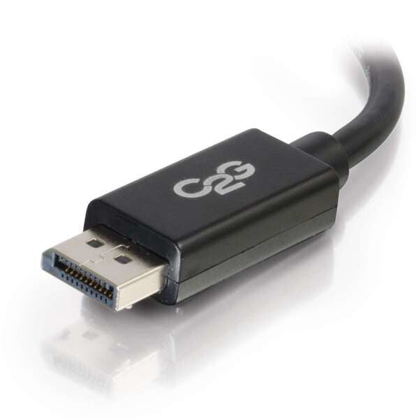 C2G 1m DisplayPort Cable with Latches 8K UHD M/M - 4K - Black