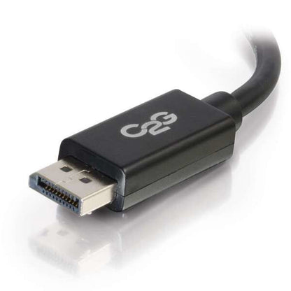 C2G 2m DisplayPort Cable with Latches 8K UHD M/M - 4K - Black