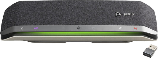 POLY Sync 40+ USB-A USB-C Speakerphone +BT700 USB-A Adapter