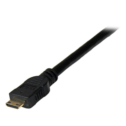 StarTech.com 2m (6.6 ft) Mini HDMI to DVI Cable - DVI-D to HDMI Cable (1920x1200p) - 19 Pin HDMI Mini Male to DVI-D Male - Digital Monitor Cable Adapter M/M - Mini HDMI to DVI Adapter