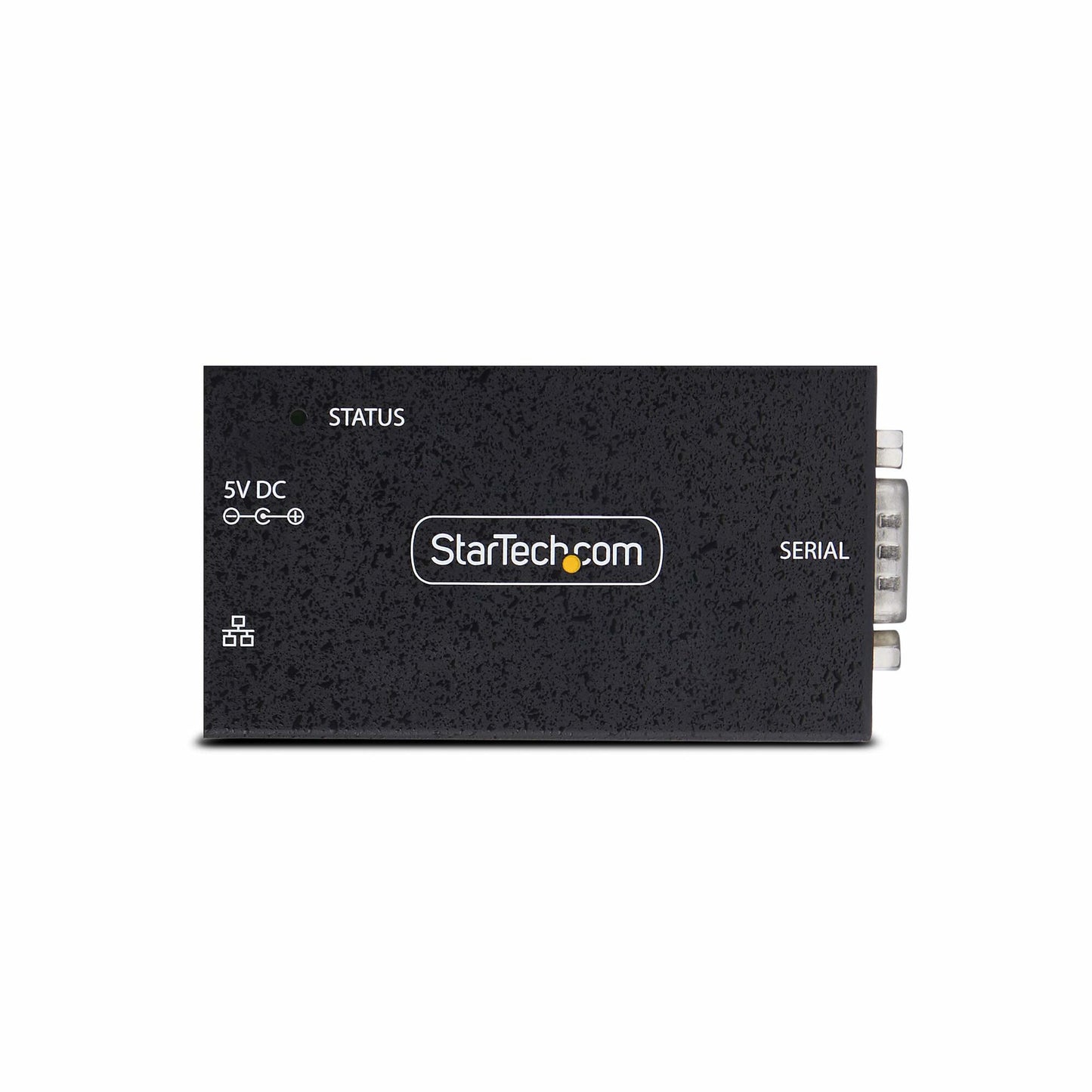StarTech.com 1-Port Serial to Ethernet Adapter, IP Serial Device Server For Remote RS232 Devices, Wall/DIN Rail Mountable, Metal Housing, RJ45 LAN to DB9 Serial Converter