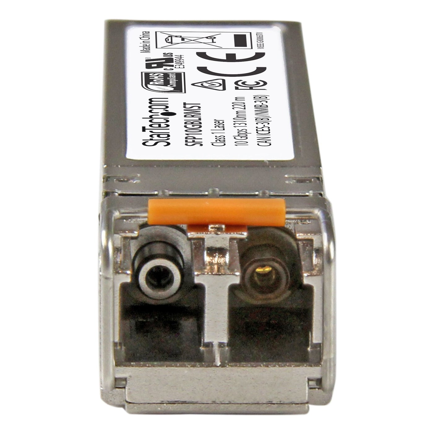 StarTech.com MSA Uncoded SFP+ Module - 10GBASE-LRM - 10GbE Multi Mode Fiber (MMF) Optic Transceiver - 10GE Gigabit Ethernet SFP+ - LC 200m - 1310nm - DDM