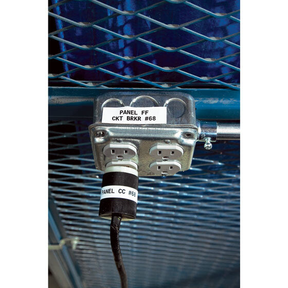 Brady M21-375-595-WT printer label White Self-adhesive printer label