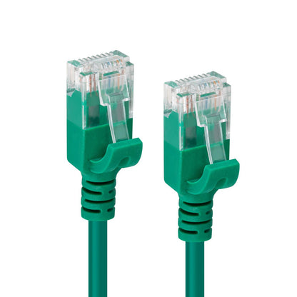 Microconnect V-UTP6A0015G-SLIM networking cable Green 0.15 m Cat6a U/UTP (UTP)