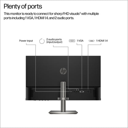 HP Series 5 23.8 inch FHD Monitor - 524da