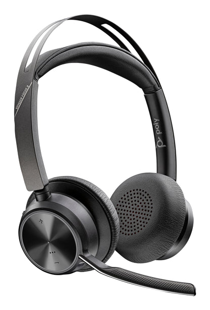 HP Poly Poly Voyager Focus 2 USB-A with charge stand Headset