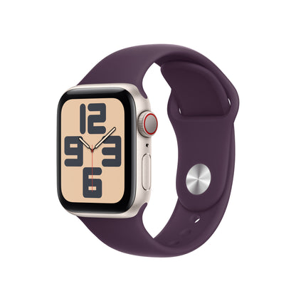 Apple MAX74ZM/A smart wearable accessory Band Plum colour, Plum Fluoroelastomer