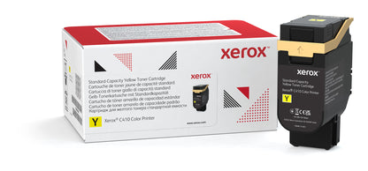 Xerox Genuine ® C410 Color Printer/VersaLink® C415 Color Multifunction Printer Yellow Standard capacity Toner Cartridge (2000 Pages) - 006R04680