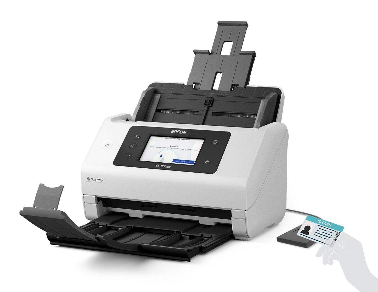 Epson WorkForce DS-800WN Sheet-fed scanner 600 x 600 DPI A4 White