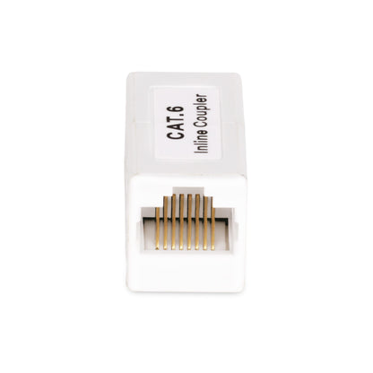StarTech.com RJ45 Coupler 5-Pack, Inline Cat6 Coupler, Female to Female (F/F) T568 Connector, Unshielded Ethernet Cable Extension