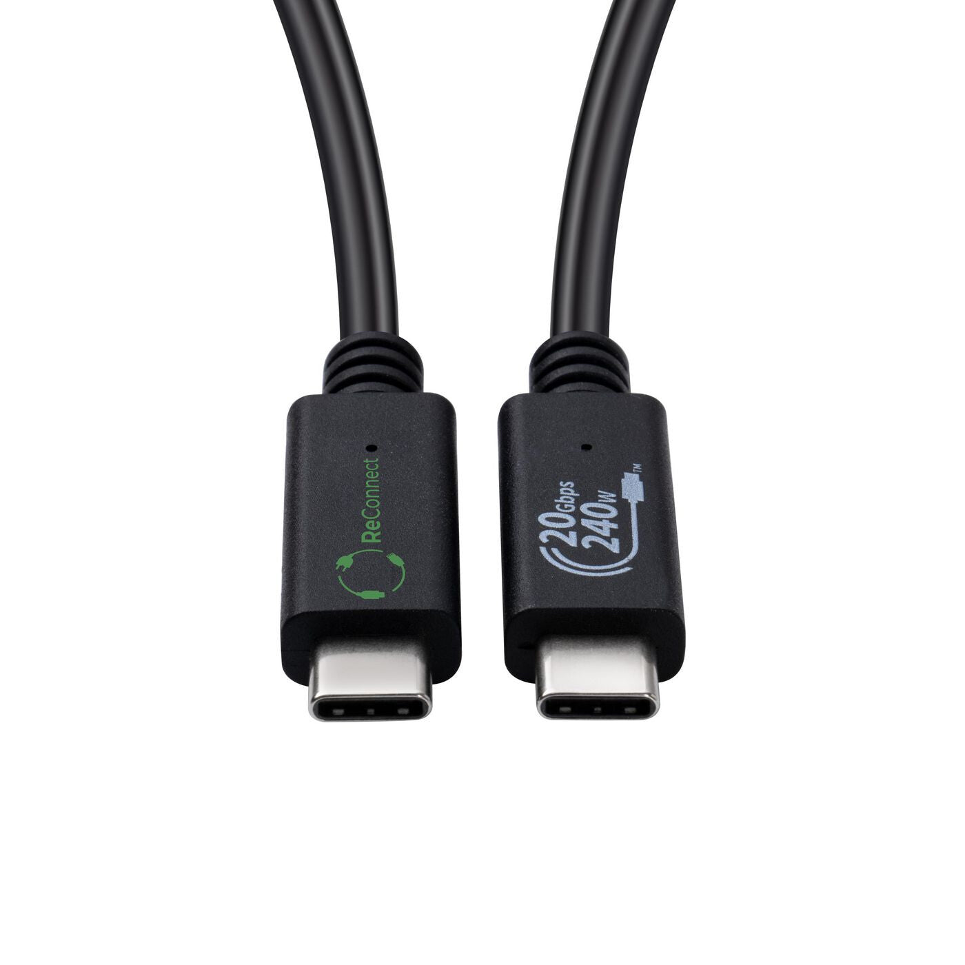 Microconnect ECO-USB3.2CC2 USB cable USB 3.2 Gen 2x2 2 m USB C Black