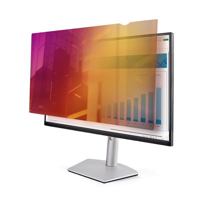 StarTech.com 23.8" 16:9 Gold Monitor Privacy Screen, Reversible Filter w/Enhanced Privacy, Computer Security Filter, Removable Screen Protector/Shield, +/- 30 Deg.