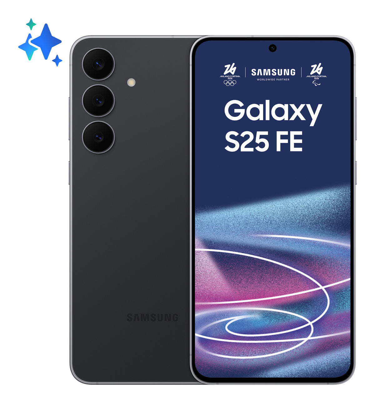 Samsung Galaxy S25 FE 5G 17 cm (6.7") Dual SIM USB Type-C 8 GB 128 GB 4900 mAh Black