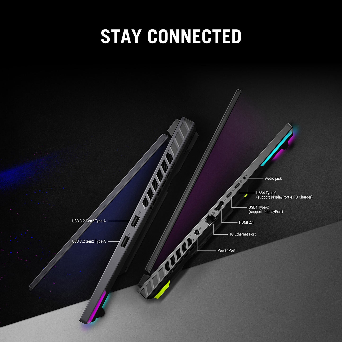 ASUS ROG Strix G18 G814PP-S9018W AMD Ryzen™ 9 7940HX Laptop 45.7 cm (18") WQXGA 32 GB DDR5-SDRAM 1 TB SSD NVIDIA GeForce RTX 5070 Wi-Fi 6E (802.11ax) Windows 11 Home Black, Grey