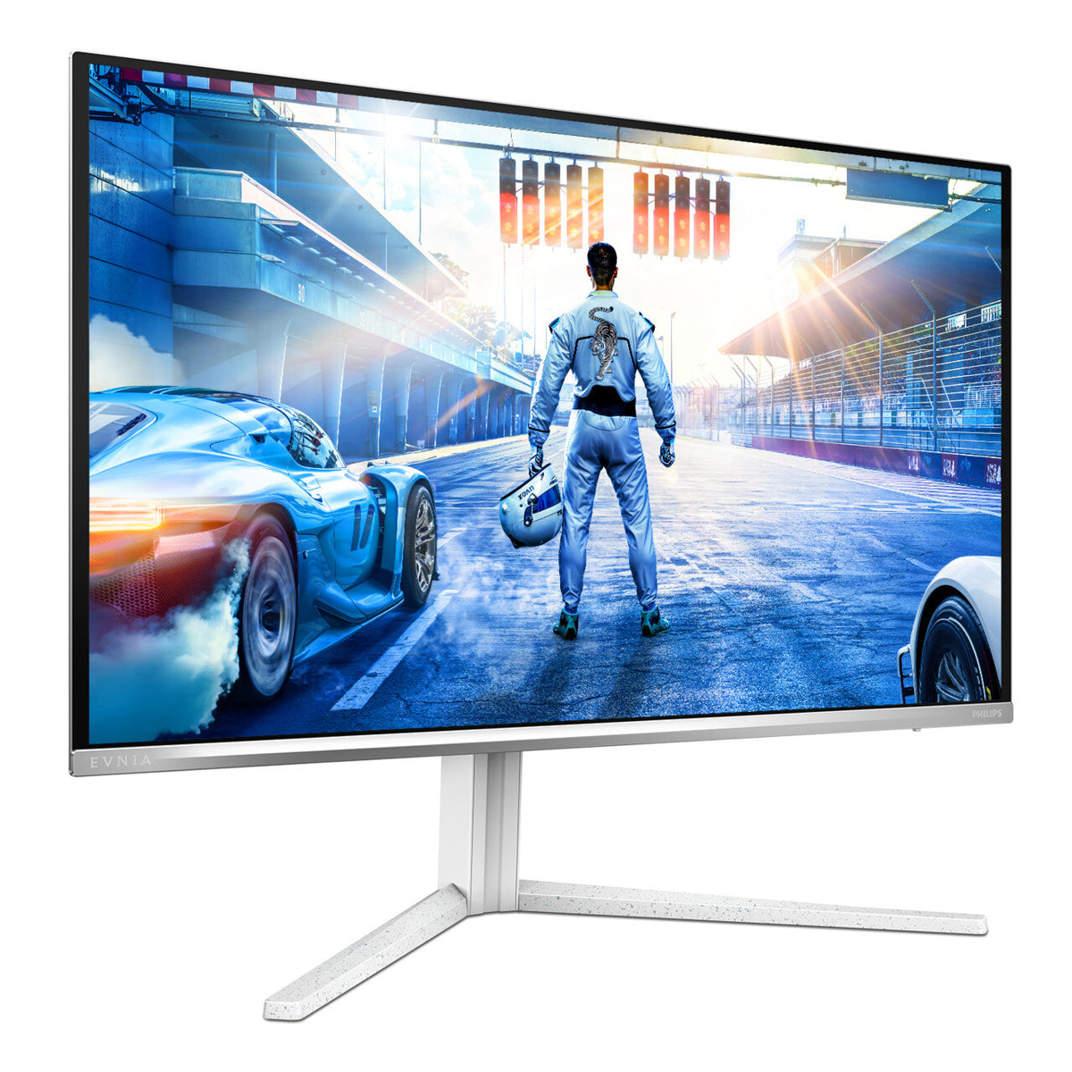 Philips Evnia 6000 27M2N6501L/00 computer monitor 67.3 cm (26.5") 2560 x 1440 pixels Quad HD QD-OLED White