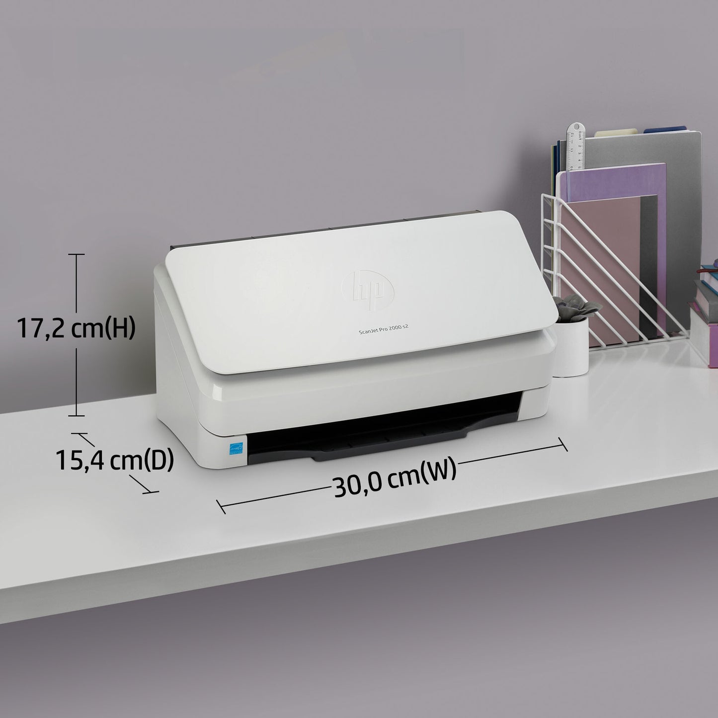HP ScanJet Pro 2000 s2 Sheet-fed scanner 600 x 600 DPI A4 Black, White