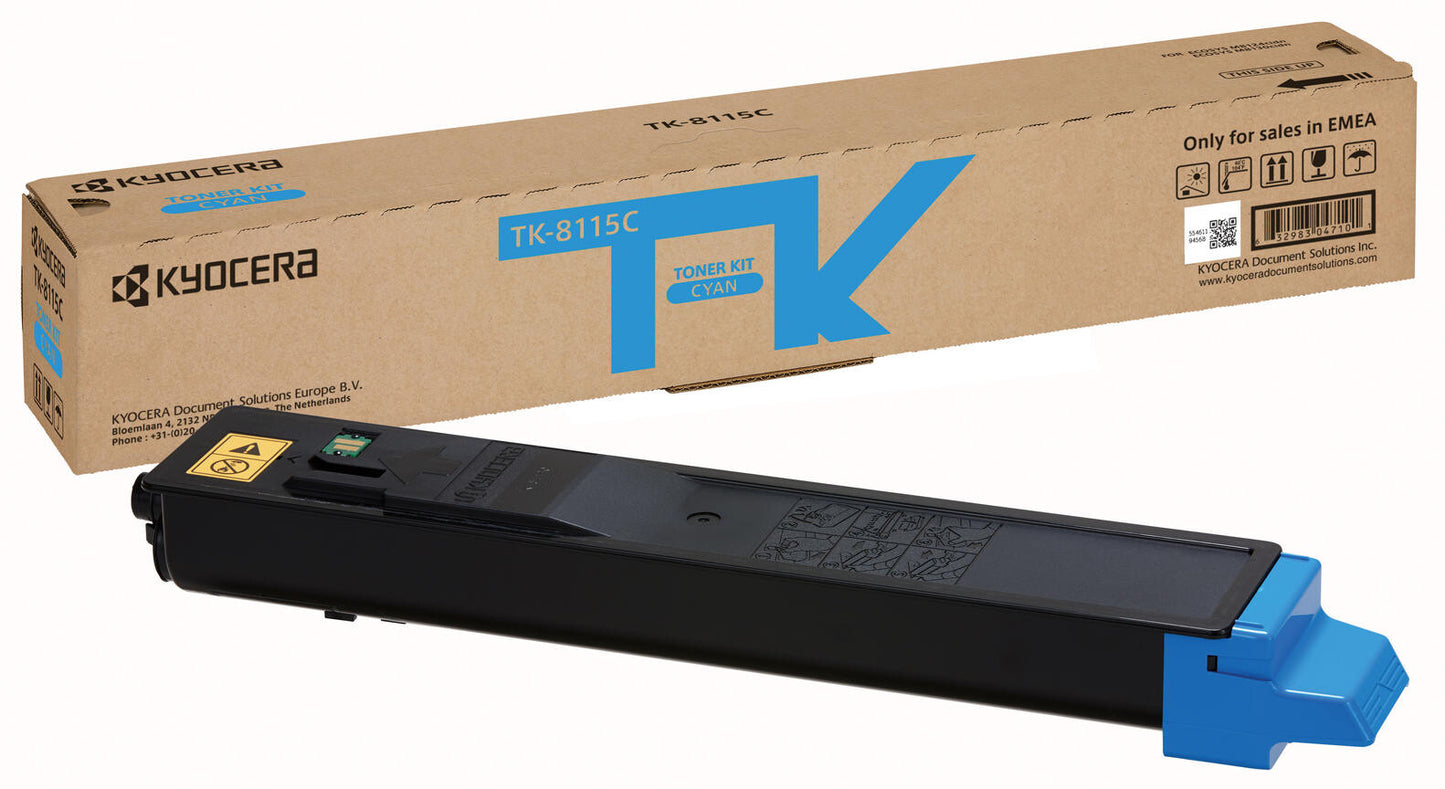 KYOCERA TK-8115C toner cartridge 1 pc(s) Original Cyan