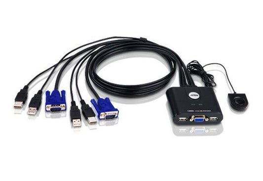 ATEN 2-Port USB VGA KVM switch