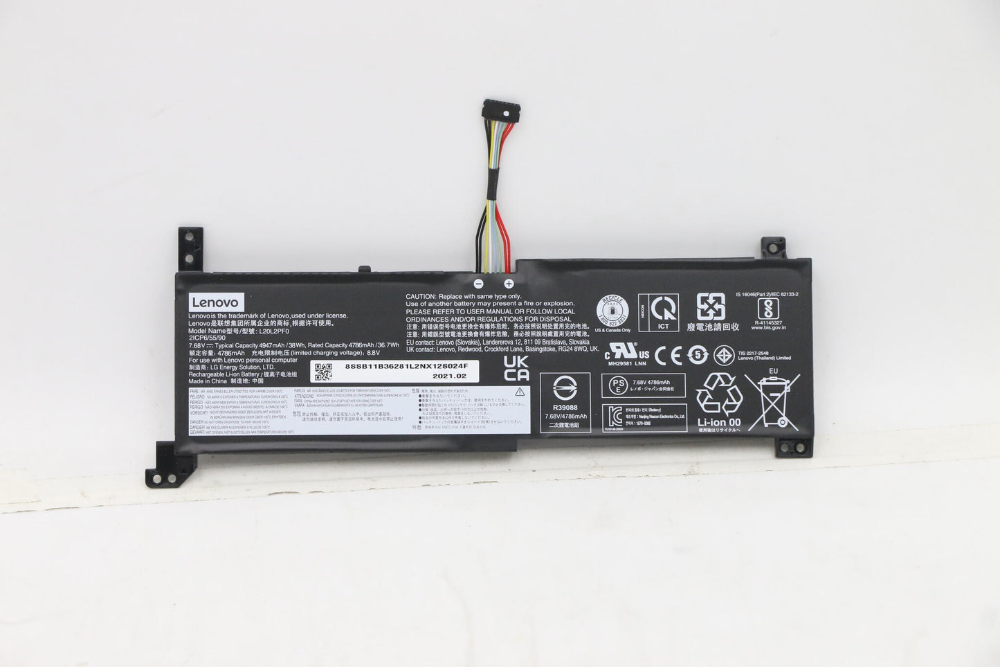 Lenovo 5B11B36285 laptop spare part Battery