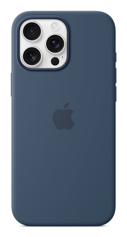 Apple iPhone 16 Pro Max Silicone Case with MagSafe - Denim