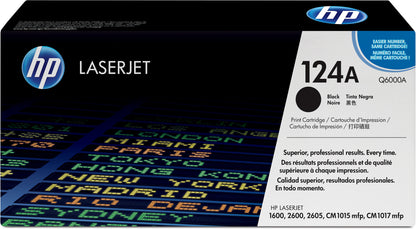 HP 124A Black Original LaserJet Toner Cartridge