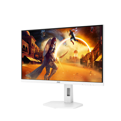 AOC G4 U27G4/WS computer monitor 68.6 cm (27") 3840 x 2160 pixels 4K Ultra HD Silver, White