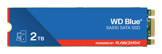 SanDisk Blue WD ™ SA510 SATA SSD M.2 2280 POWERED BY 2 TB