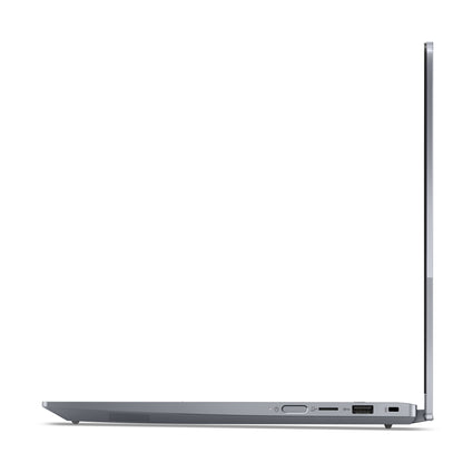 Lenovo ThinkBook 14 2-in-1 G5 IAU Intel Core Ultra 7 255U Hybrid (2-in-1) 35.6 cm (14") Touchscreen WUXGA 16 GB DDR5-SDRAM 512 GB SSD Wi-Fi 6E (802.11ax) Windows 11 Pro UK English Grey