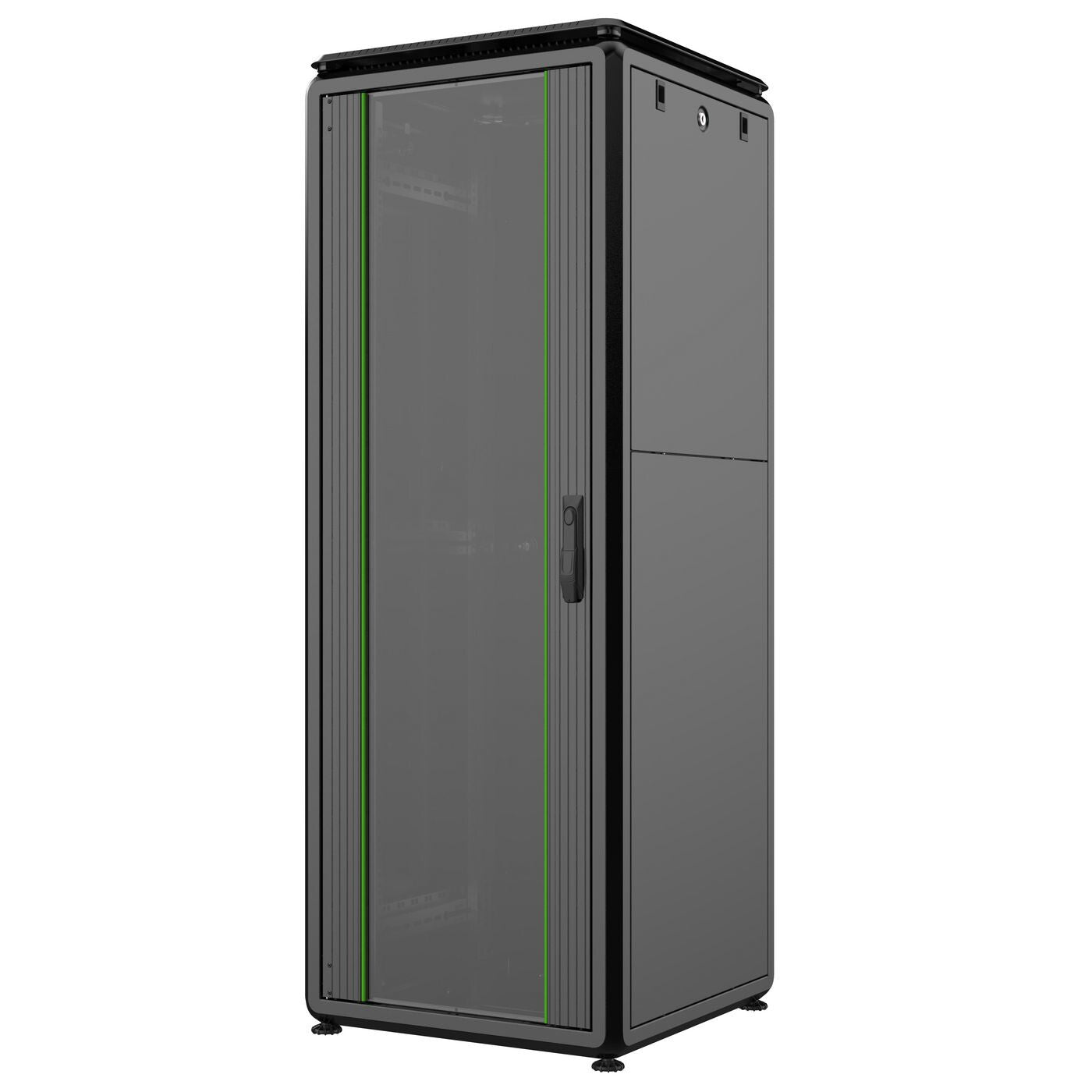 Lanview RDL32U66BL rack cabinet 32U Freestanding rack Black