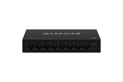 Lanview LVN-DESK-8PORT-1G network switch, Unmanaged