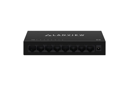 Lanview LVN-DESK-8PORT-1G network switch, Unmanaged
