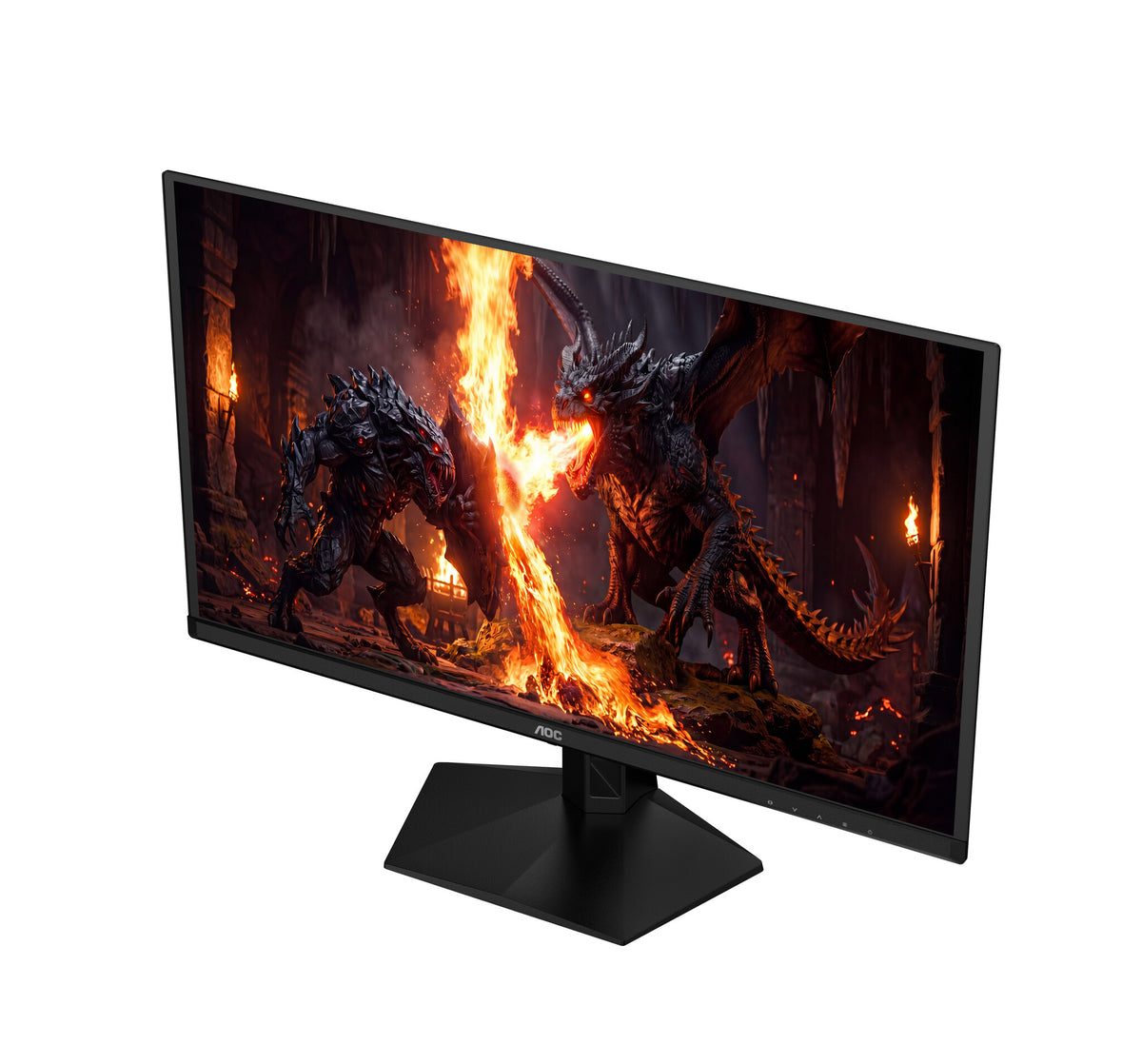 AOC G4 Q27G41ZDF computer monitor 67.3 cm (26.5") 2560 x 1440 pixels Quad HD QD-OLED Black, Red