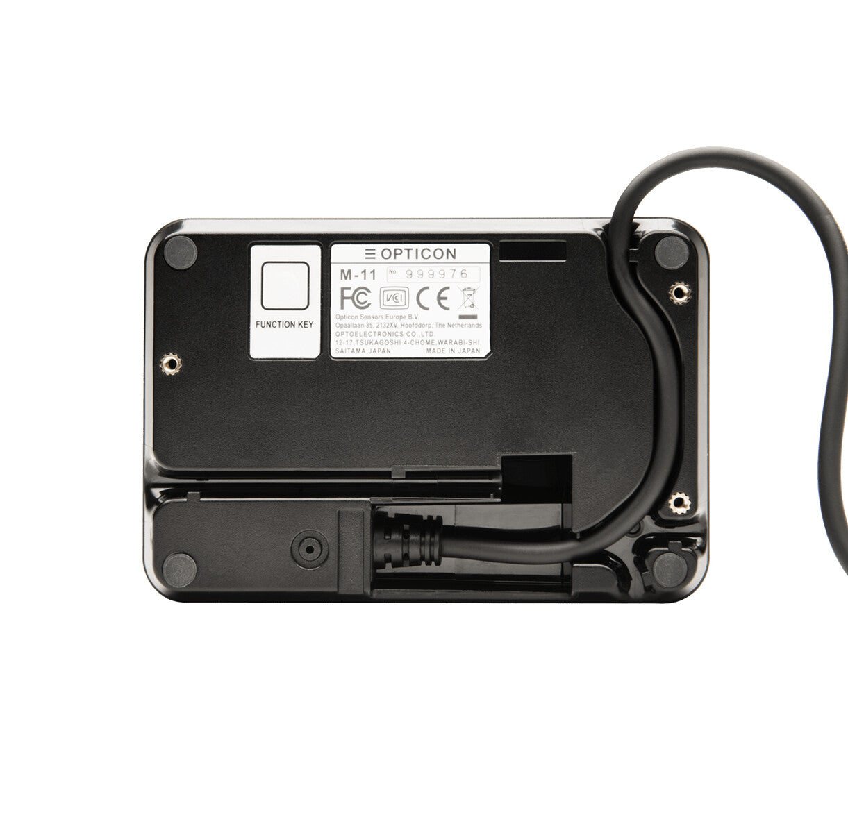Opticon M-11 Fixed bar code reader 1D/2D CMOS Black