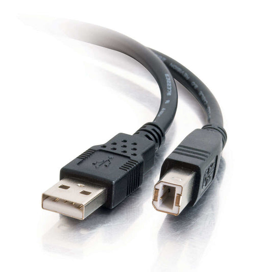 C2G 2m USB 2.0 A/B Cable - Black