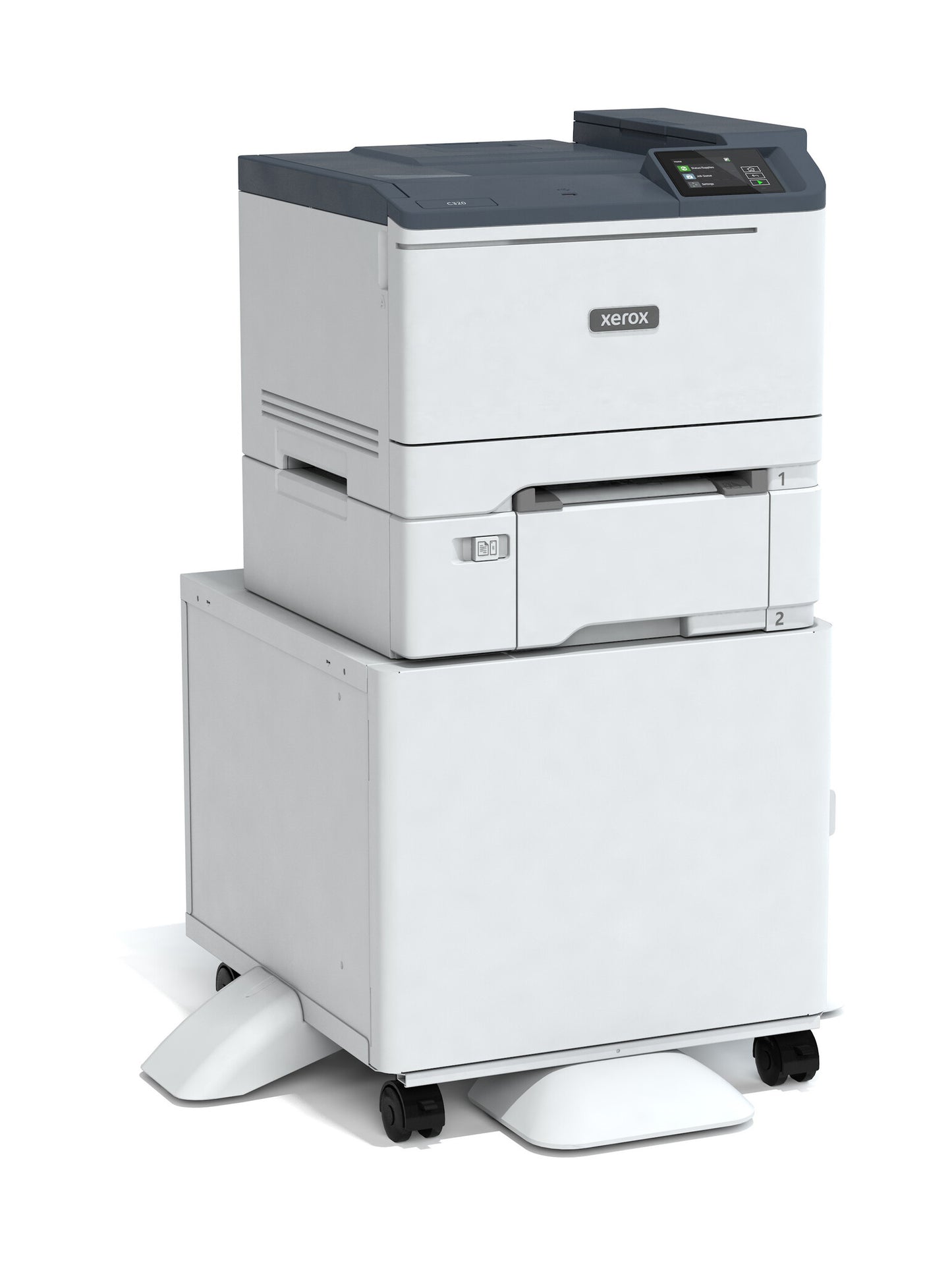 Xerox C320 A4 33ppm Wireless Duplex Printer PS3 PCL5e/6 2 Trays Total 251 Sheets