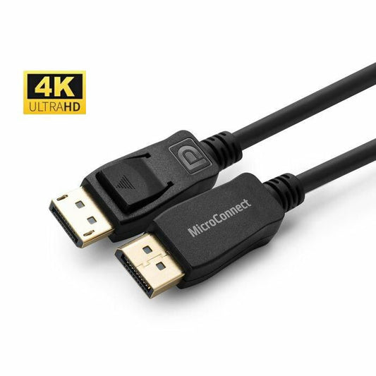 Microconnect MC-DP-MMG-1000 DisplayPort cable 10 m Black