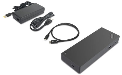 Lenovo 40AN0135IT laptop dock/port replicator Wired Thunderbolt 2 Black, Red